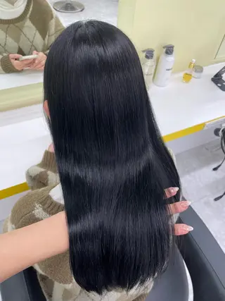 ロング カラー 🦋色落ち綺麗カラー メンズYUZU🦋‪のヘアスタイル