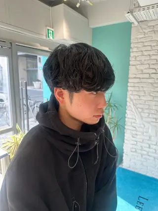 ミディアム パーマ LUPI byLee MIUのヘアスタイル