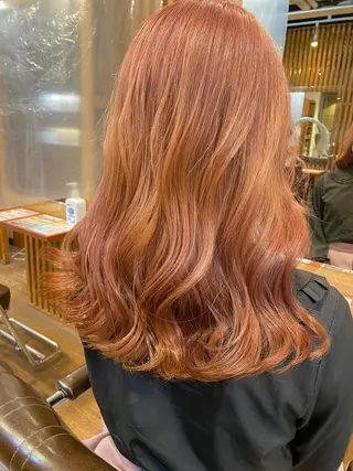 セミロング カラー 白髪ぼかし バレイヤージュ志鎌のヘアスタイル