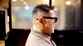 ショート メンズ メンズ眉毛ワックス 青山英憲のヘアスタイル