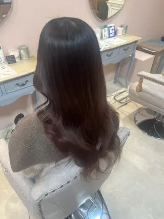 ロング ヘアアレンジ ヤマダ アヤノのヘアスタイル