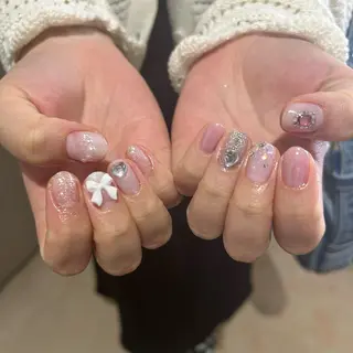 ネイル パラあり！フィルイン 美フォルムのネイルデザイン