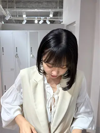 ショート AYANA🫧酸性 縮毛/艶髪TR🫧のヘアスタイル