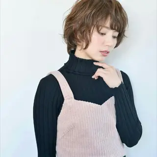 ショート 三好 麻美のヘアスタイル