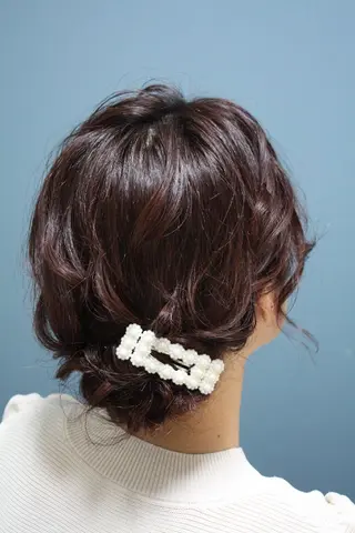 ミディアム ヘアメイク/着付け AYAKAのヘアスタイル