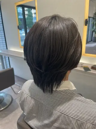 パーマ メンズ 吉見 涼のヘアスタイル