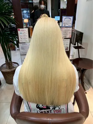 ロング brace 小笹花純のヘアスタイル