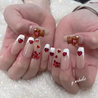 ネイル パラジェル有/ 長さだし/mahoのネイルデザイン