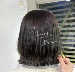 ショート 美髪縮毛矯正/透明感 カラー/nayo🌷のヘアスタイル