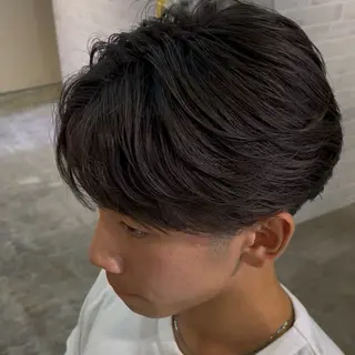 メンズ フェザーパーマ🌙 毛流れ yuzukiのヘアスタイル