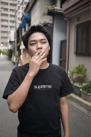 ショート パーマ メンズ スパイキーショート /パーマ/山本孝明のヘアスタイル