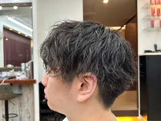 パーマ メンズ DISCOHAIR 海老名店池田真聖のヘアスタイル