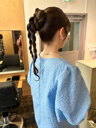 ロング ヘアアレンジ 美空🐇 レイヤー / 透明感カラー🩰のヘアスタイル
