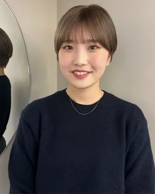 ショート 無料カットモデル /yuukaのヘアスタイル