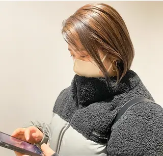 ショート 【20代ダメージ毛に 髪質改善】のヘアスタイル