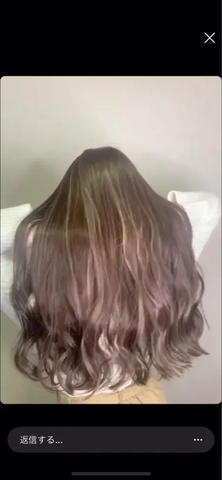 カラー レイヤーカット 早崎太生のヘアスタイル