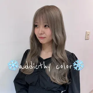 ロング ★韓国トレンドカット ★むなかたももかのヘアスタイル
