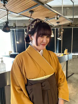 ミディアム カラー 海外レイヤー /NAGISAのヘアスタイル