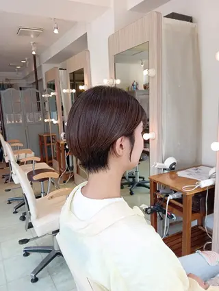 ショート ショート/似合わせ みやじまのヘアスタイル