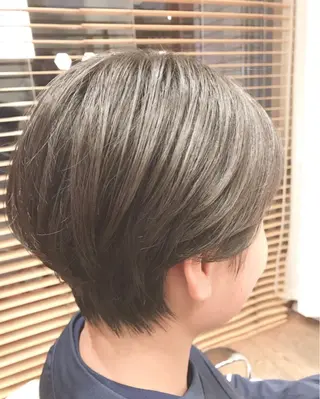 ショート アザマ　ヤスカツ _rosso 川口のヘアスタイル