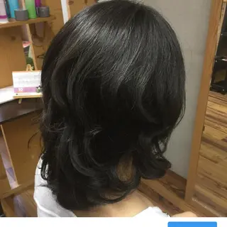 ミディアム メンズ . ＳＨＩＯのヘアスタイル