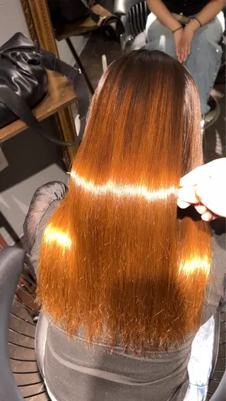 ロング カラー 🌟縮毛矯正/ 髪質改善/髙橋🌟のヘアスタイル