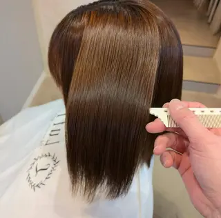 ミディアム 中谷　千鶴 ◎ブリーチカラー得意のヘアスタイル