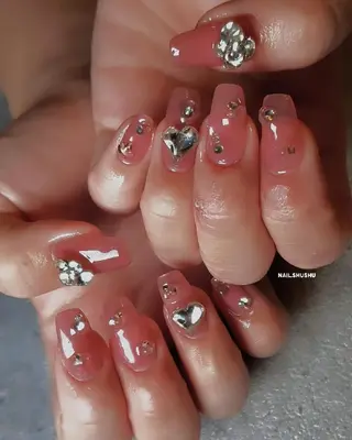 ネイル 3dパーツ/流行り 👧shushu❤️のネイルデザイン