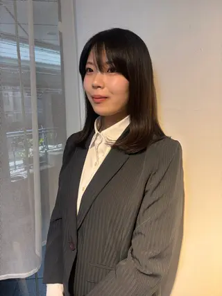 ミディアム lot れののヘアスタイル