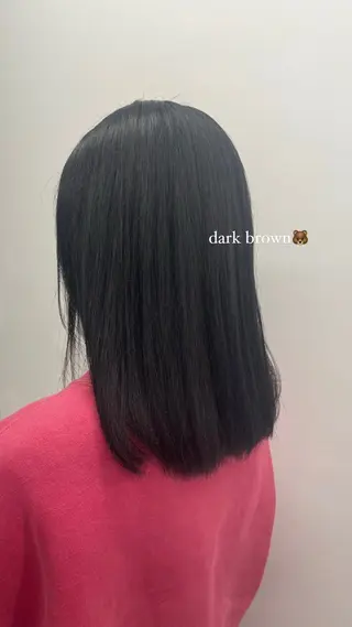 ミディアム カラー 赤み消し×透明感 /🌙suwa🌙のヘアスタイル