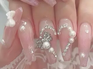 ネイル Hana Bloom Nail💜Akiのネイルデザイン