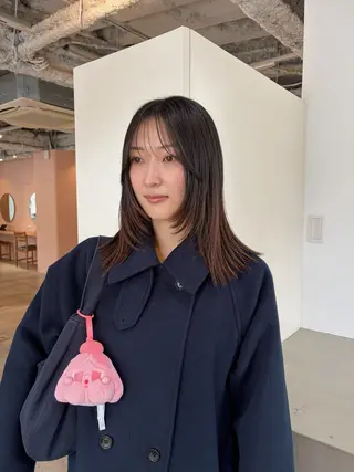 ミディアム 🧣misaki 🧣のヘアスタイル