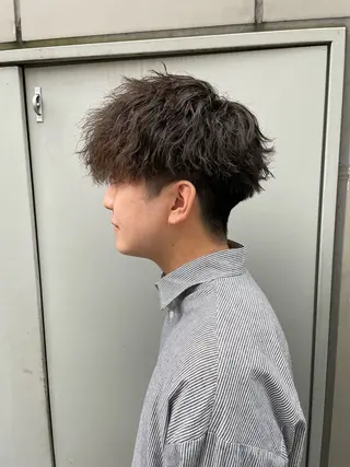 パーマ メンズ 新世代パーマ⚡️ の達人トモ⚡️のヘアスタイル
