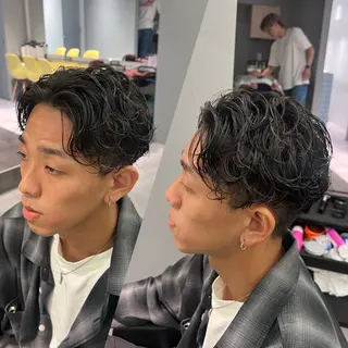 パーマ KAITO メンズ特化美容師のヘアスタイル