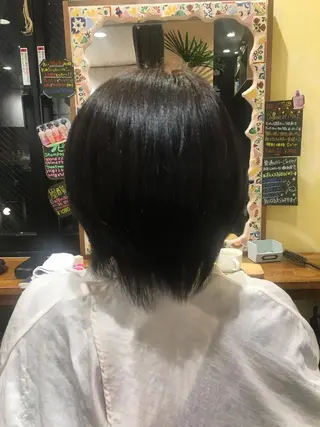 ショート カラー パーマ 清水 由佳のマツエク・マツパデザイン