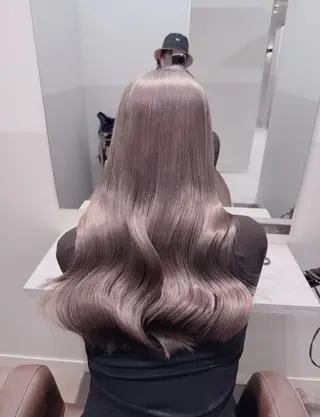 ロング カラー ヘアアレンジ メンズ キッズ ブリーチ博士 MASATOのヘアスタイル