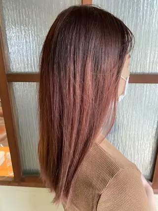 ロング カラー パーマ ヘアアレンジ メンズ キッズ ネイル マツエク・マツパ 🌈髪質改善・美髪矯 正・平野瀬乃🌈のヘアスタイル
