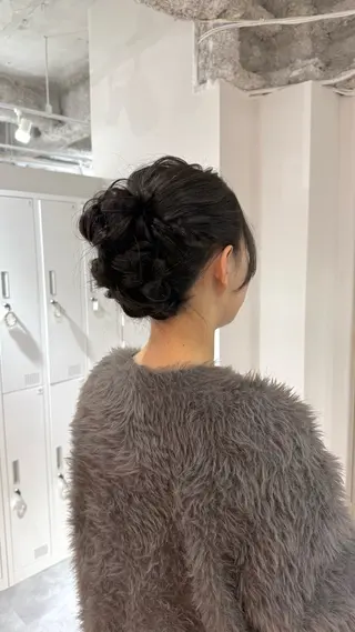 ヘアアレンジ AYANA🫧酸性 縮毛/艶髪TR🫧のヘアスタイル