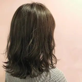 ミディアム カラー ✨髪質改善縮毛矯正✨ 宇田川修平のヘアスタイル