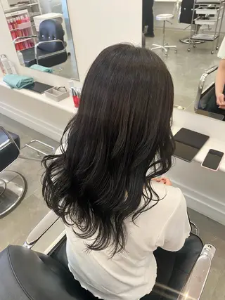ロング カラー ParveMix 🪽鳥取彩花のヘアスタイル