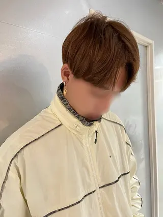 メンズ 韓国タッセルカット レイヤーカットのヘアスタイル