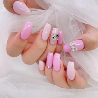 セミロング CHO nail あやねのネイルデザイン