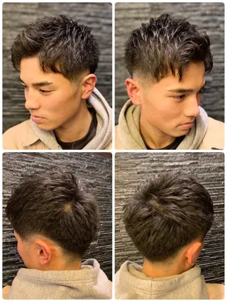 ショート 老田竜也 ヒロ銀座ヘアサロンのヘアスタイル