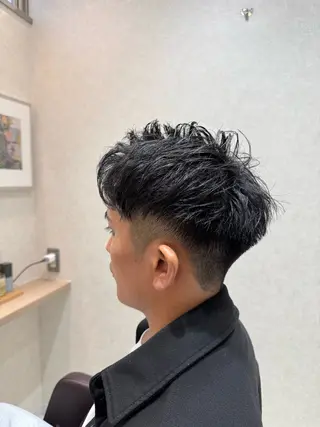 ショート メンズヘア特化 廣田和也のヘアスタイル