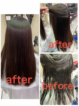 ロング 朝比奈 優之介のヘアスタイル