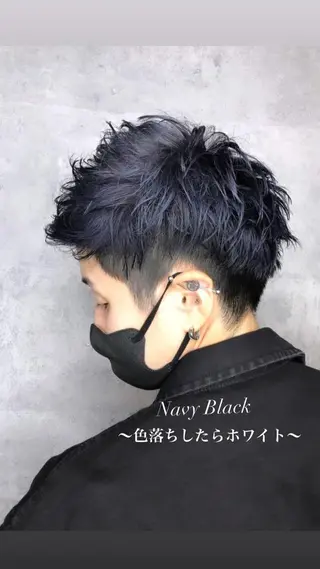 ショート メンズ hair studio  jyym's所属・ボーイッシュ美容師 刈り上げ/ショートのヘアスタイル