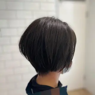 ショート カラー メンズ キッズ ✂︎ショート、ボブ、 レイヤー🩵YUMIのヘアスタイル