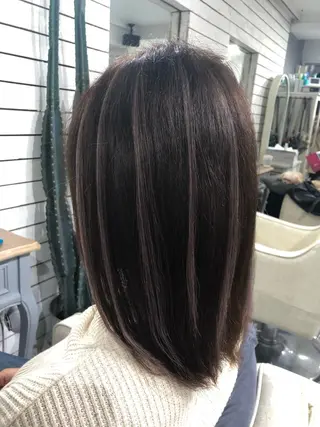 ミディアム 🧡艶髪ちゅるん髪 🫧🧡YUKI❄️のヘアスタイル