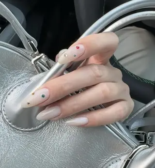 ネイル By moonネイル 🌷ワンホン/韓国風のネイルデザイン