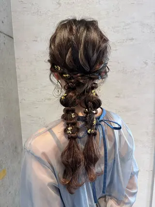 ロング ヘアアレンジ 🎀ヘアセット/艶髪 /はやしほのか🎀のヘアスタイル